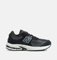 New Balance 2002 Baskets en Noir pour filles, garçons (366176) - pour semelles orthopédiques