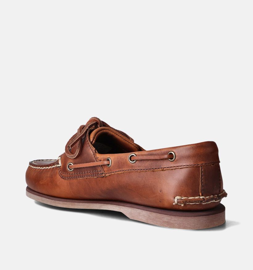 Timberland Classic Boat Shoe Chaussures bateau en Cognac pour hommes (352860)