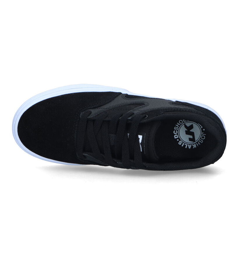 DC Shoes Kalis Baskets de skate en Noir pour garçons (319500)