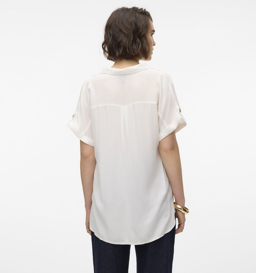 Vero Moda Bumpy Witte Blouse voor dames (369429)