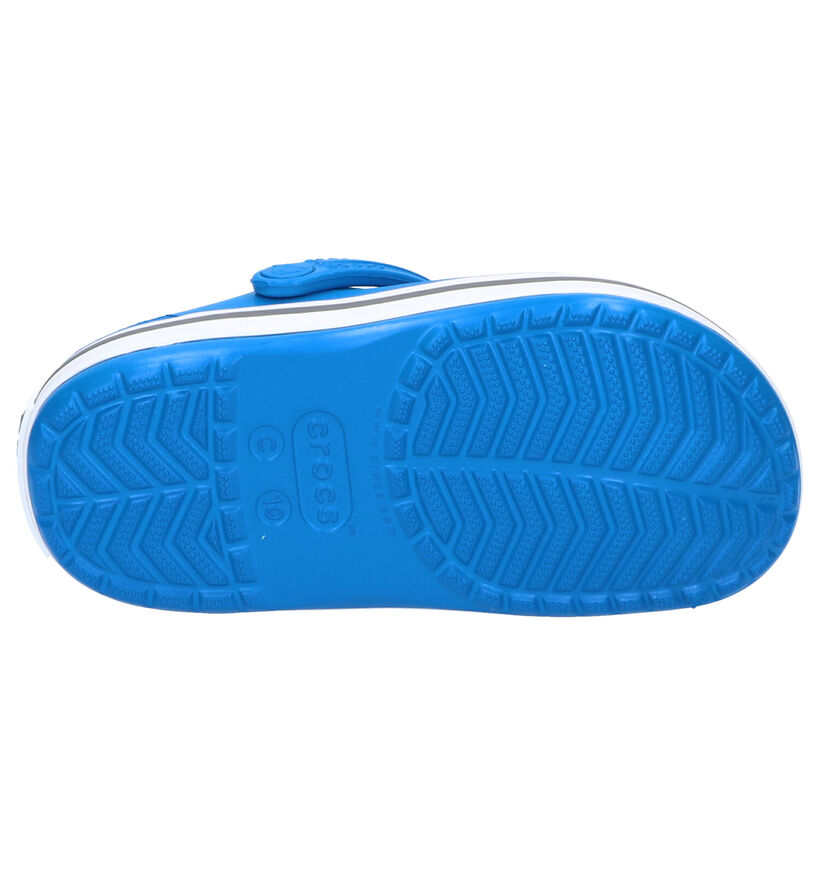 Crocs Crocband Nu-pieds en Bleu pour filles, garçons (340879)