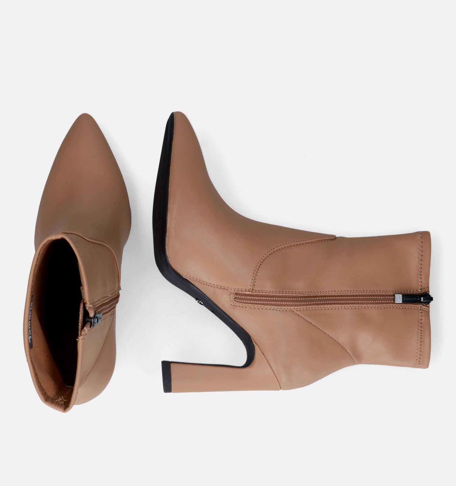 Tamaris Bottines talons en Camel Femmes Bottines en ligne
