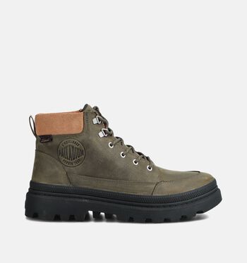 Palladium Boots Noir/Marron/Vert