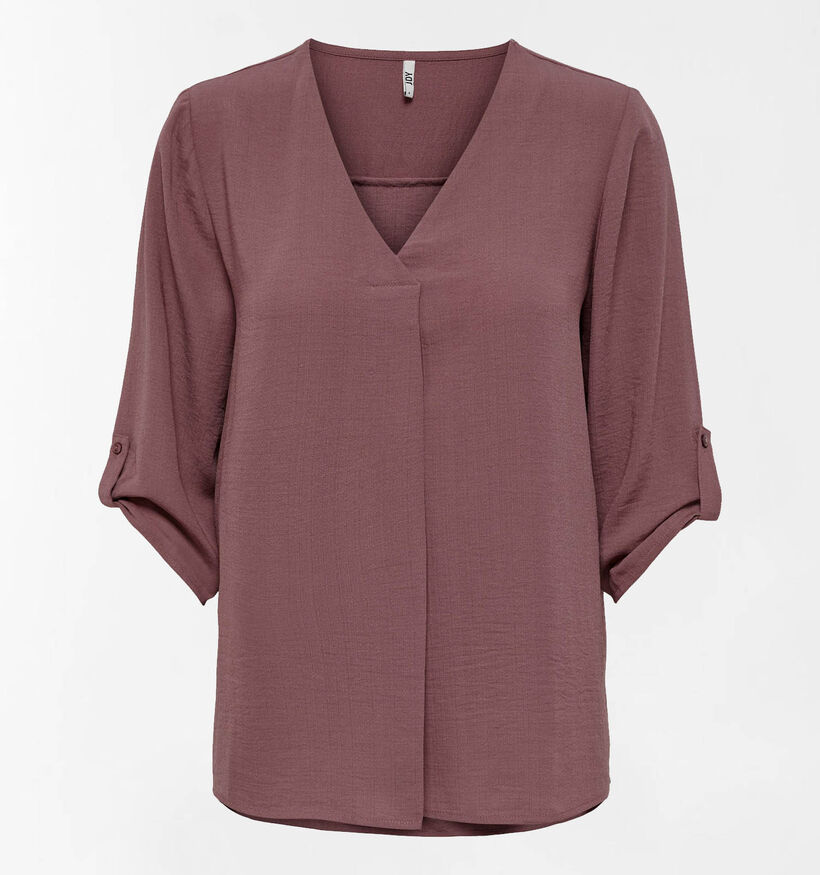 JDY Divya Donkerroze Blouse voor dames (317950)