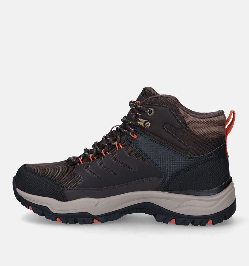 Skechers Arch Fit Dawson Raveno Bruine Wandelschoenen voor heren (346788) - geschikt voor steunzolen