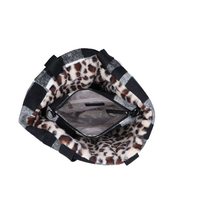 Emily & Noah Ingeborg Zwarte Shopper Tas voor dames (314767)