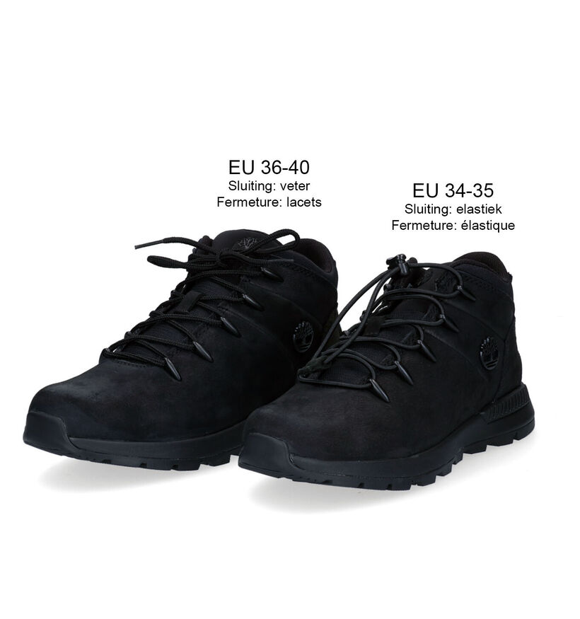 Timberland Sprint Tracker Bottines en Noir pour garçons (345279)