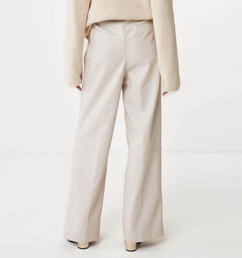 Mexx Pantalon large en Écru pour femmes (334040)