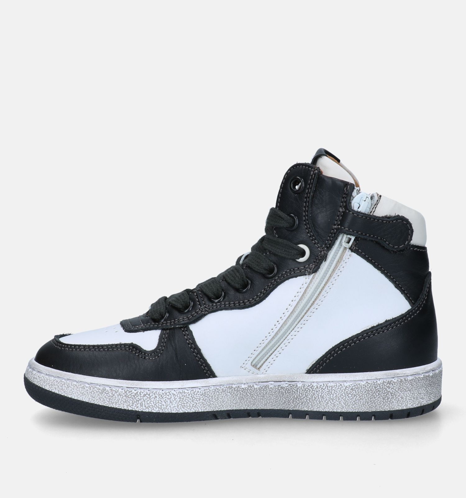 Witte sale hoge schoenen