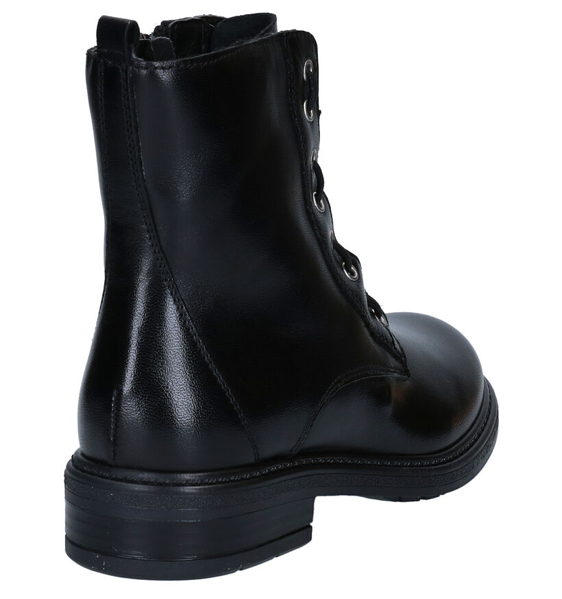 Loli Laly Bottines robustes en Noir en cuir (278479)