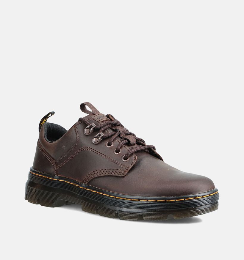 Dr. Martens Reeder Leather Chaussures à lacets en Marron pour hommes (360180) - pour semelles orthopédiques