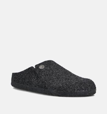 Birkenstock Pantoufles Ecru/Eggnog/Anthracite