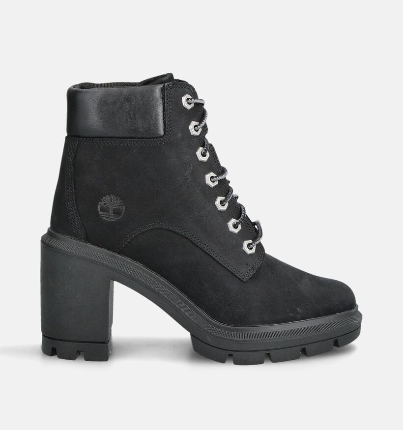 Timberland Allington Heights 6IN Bottines à lacets en Noir pour femmes (360165) - pour semelles orthopédiques