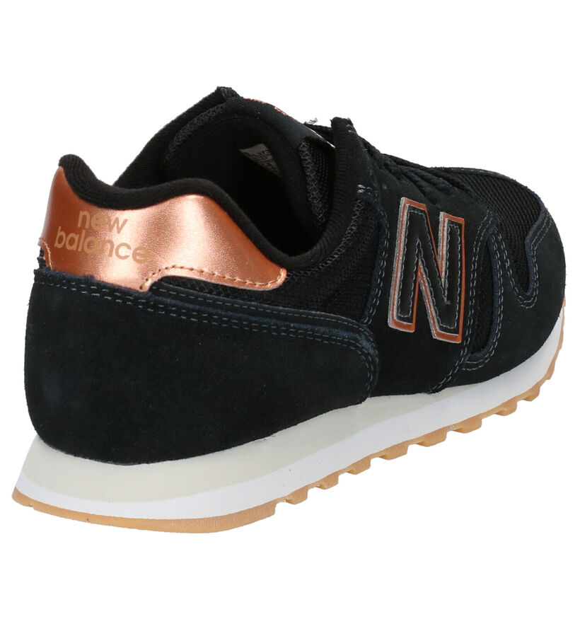 New Balance WL 373 Baskets en Brun en daim (293660)