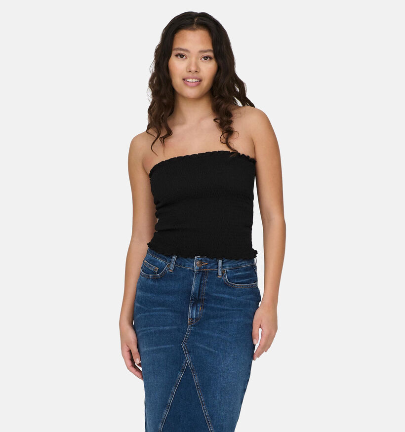 JDY Frulla Blauw Strapless Topje voor dames (327163)