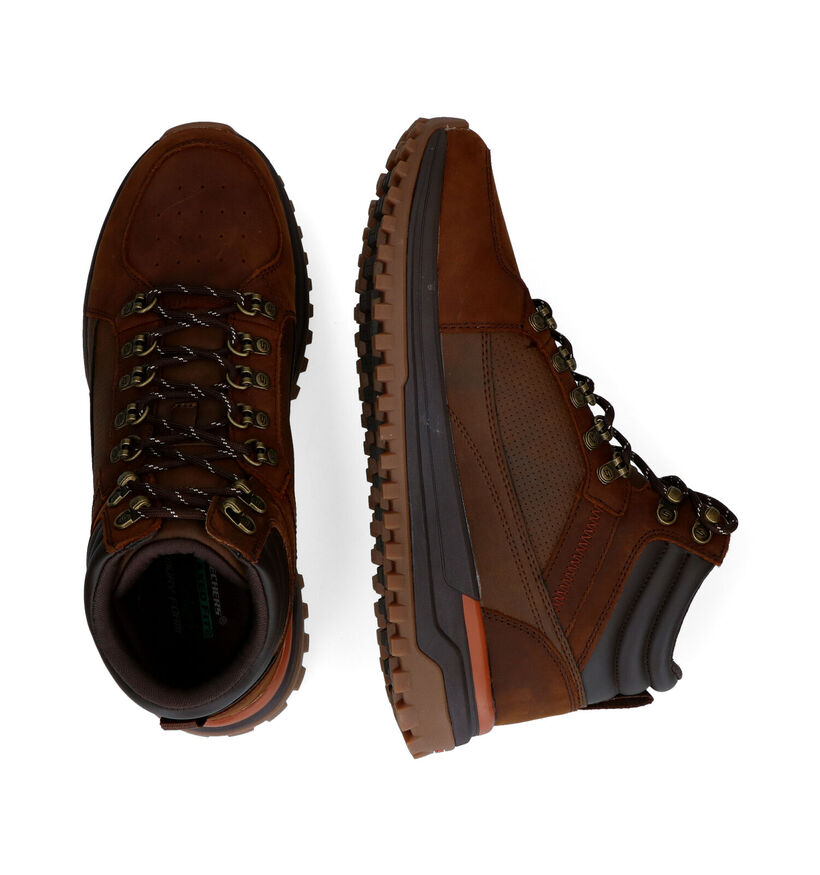 Skechers Sole Trek Cognac Wandelschoenen in nubuck (295634)