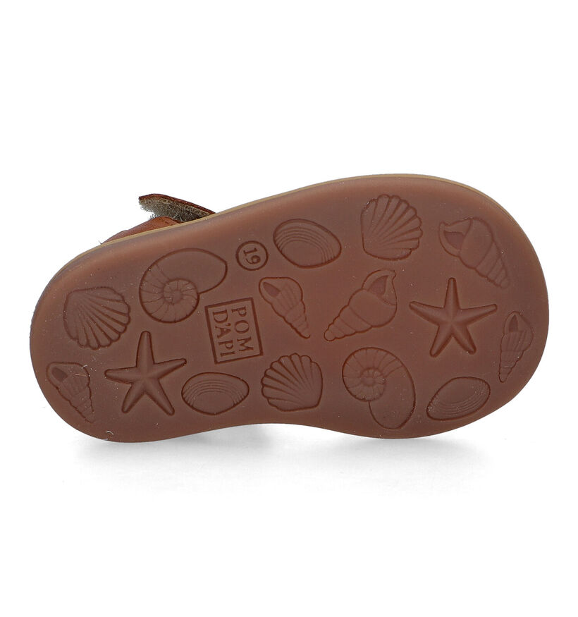 Pom d'Api Poppy Daisy Sandales pour bébé en Or rosé pour filles (337987)