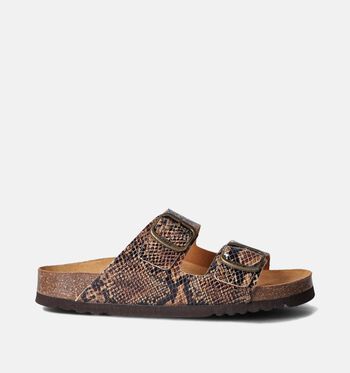 Slippers bruin