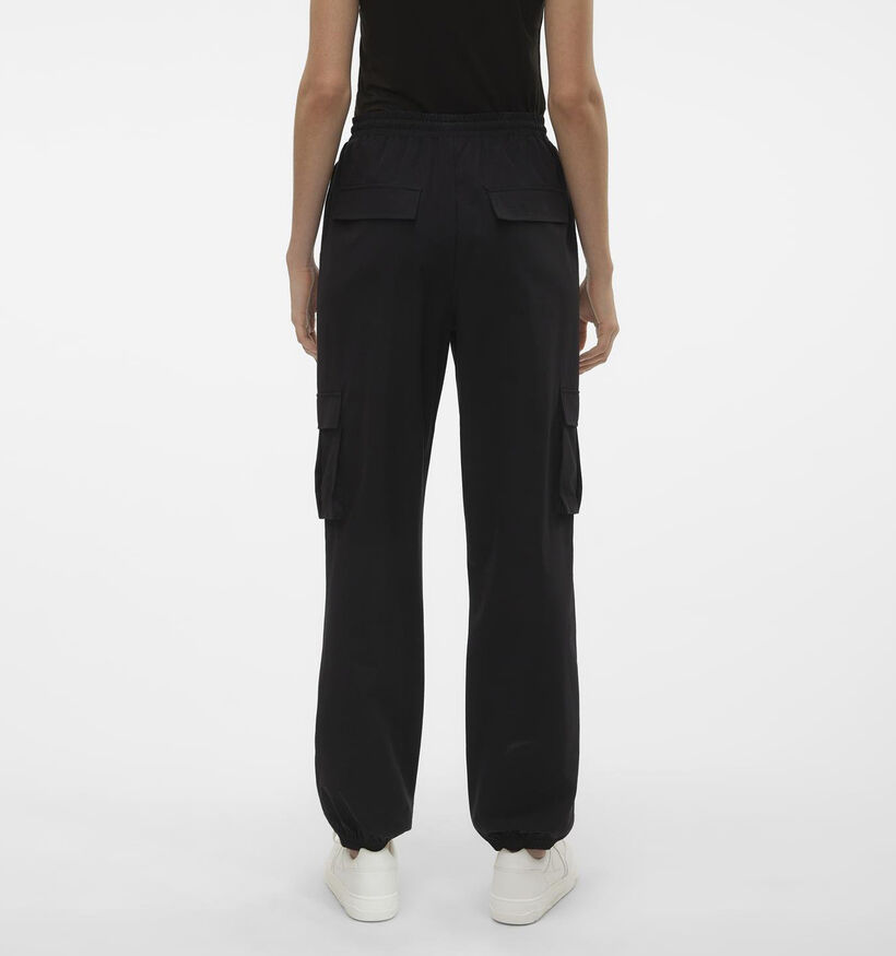 Vero Moda Kimberly Pantalon cargo en Noir L30 pour femmes (341992)