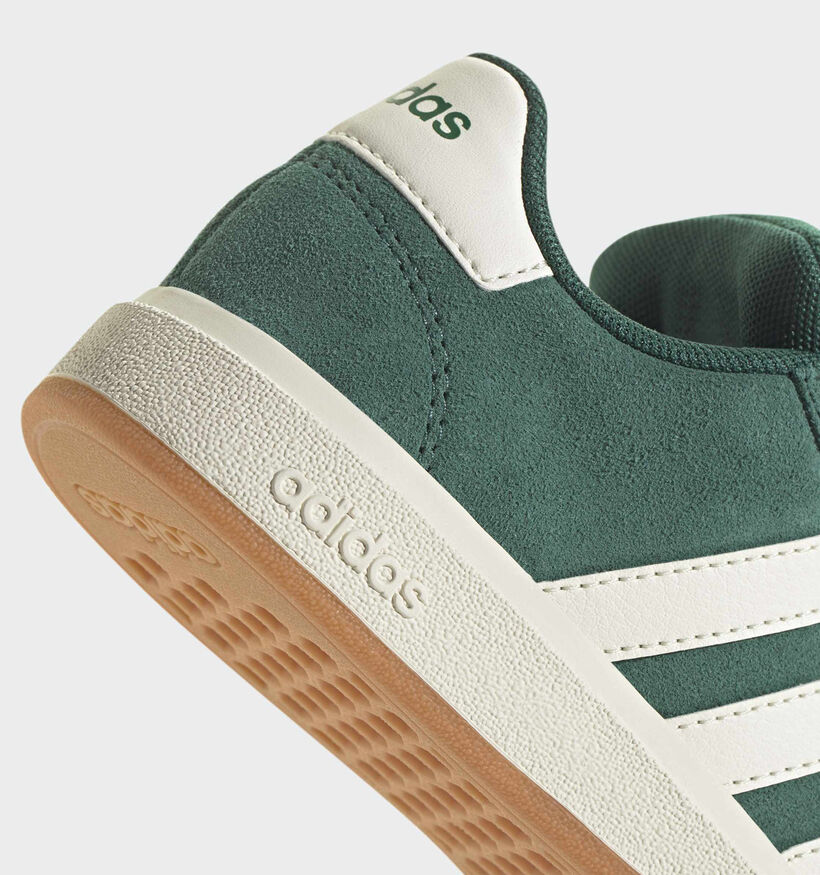 adidas Grand Court 00s Baskets basses en Vert pour filles, gar&ccedil;ons (375372)