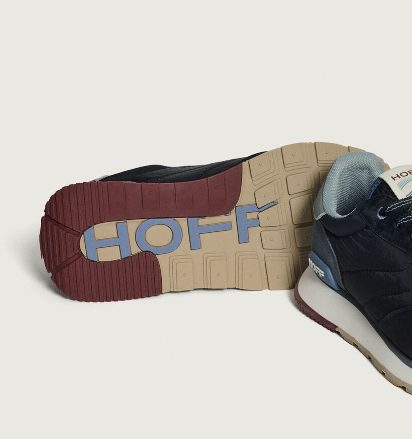 HOFF Track & Field Zwarte Sneakers voor heren (360155) - geschikt voor steunzolen