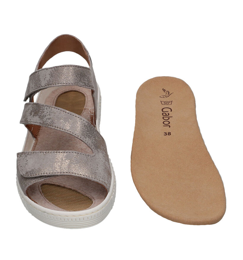 Gabor Blauwe Sandalen voor steunzolen voor dames (323424) - geschikt voor steunzolen