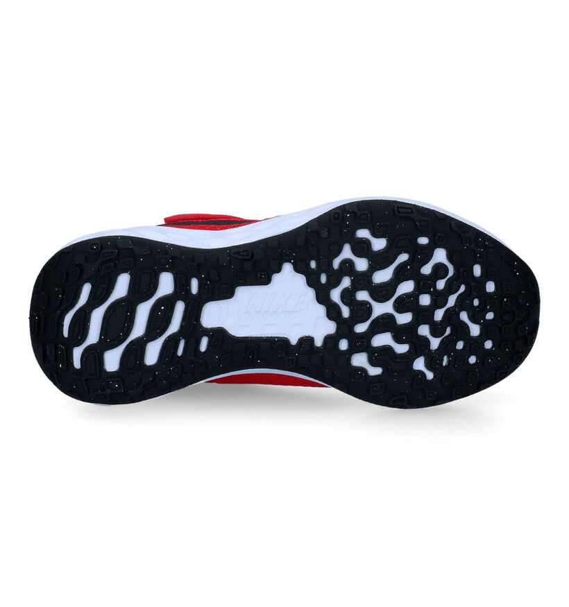 Nike Revolution 6 PS Baskets en Noir en textile (325355)