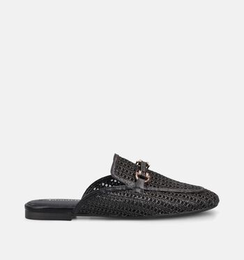 Tamaris Slippers Zwart/Bruin