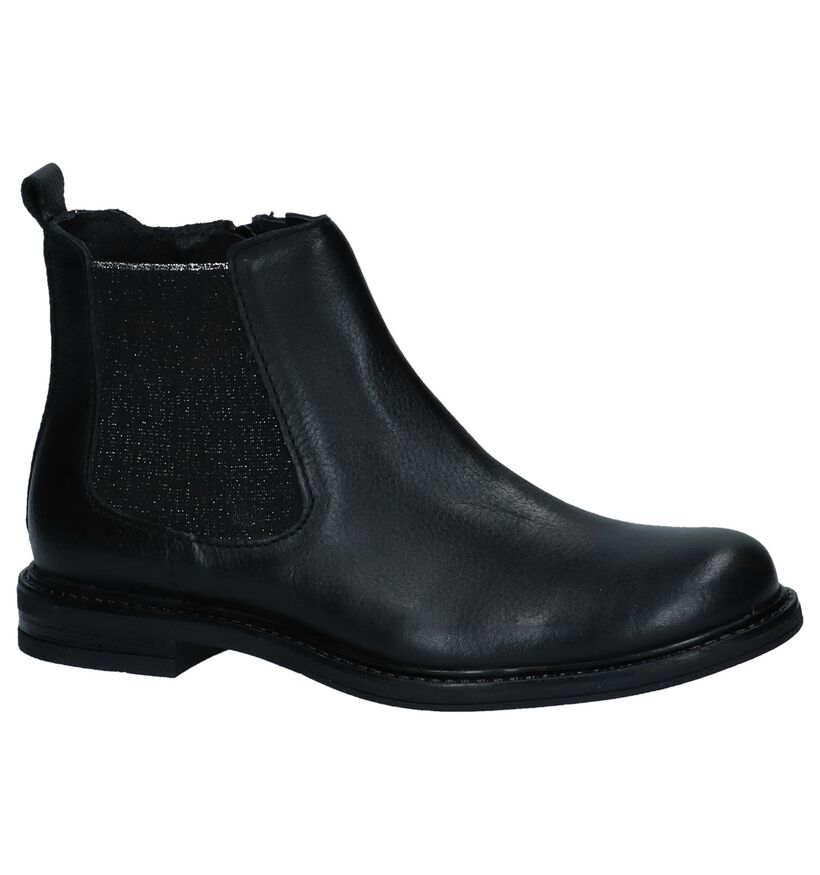 Milo & Mila Chaussures hautes en Noir en cuir (226032)
