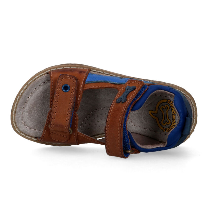 STONES and BONES Dinos Cognac Sandalen voor jongens (322124)