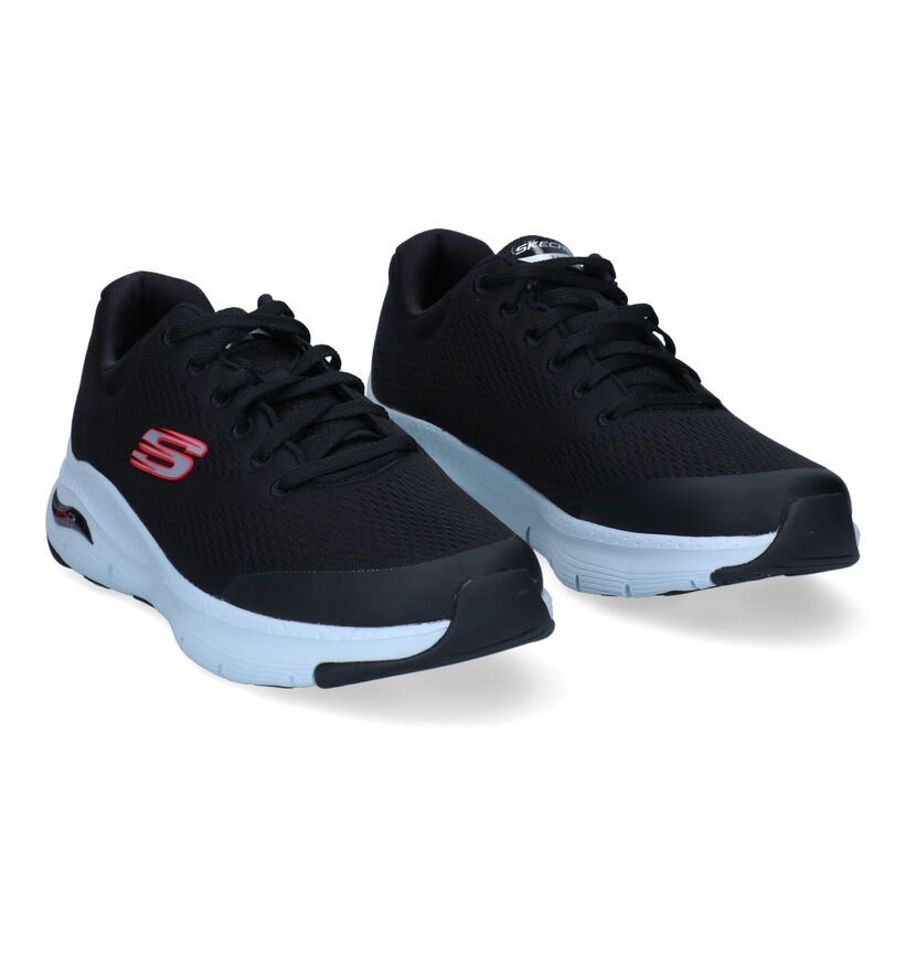Skechers Arch Fit Baskets en Vert Olive pour hommes (340806) - pour semelles orthopédiques