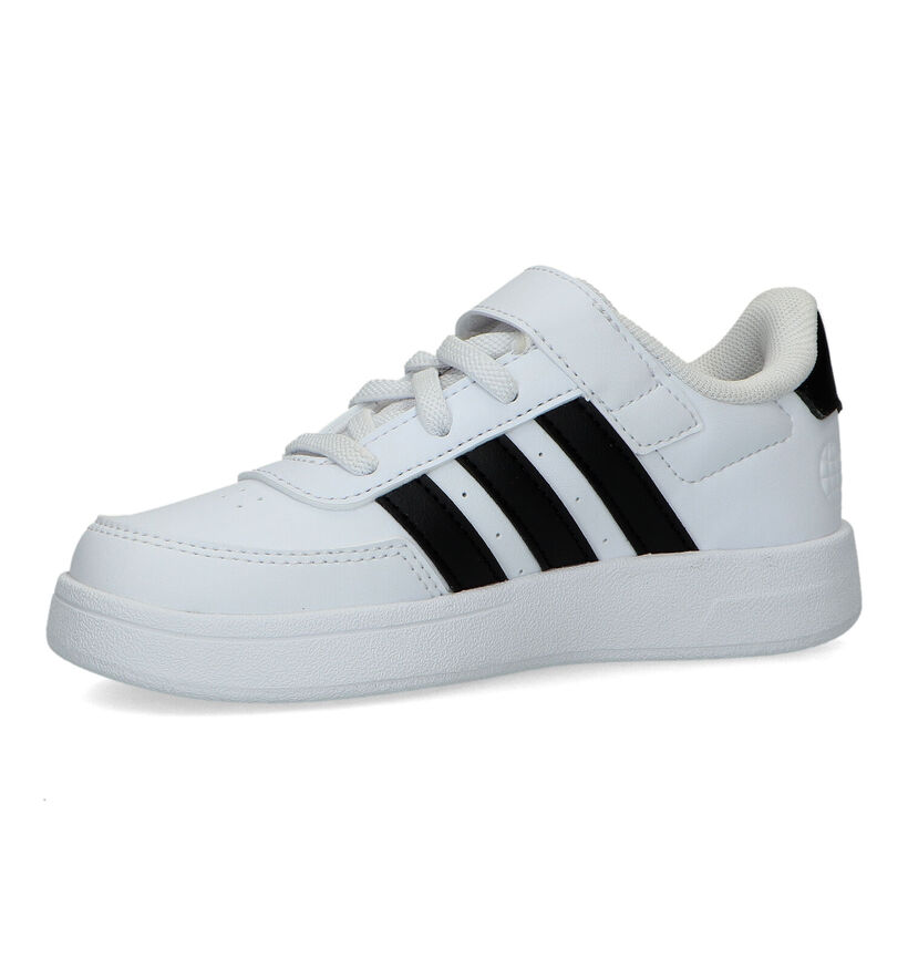 adidas Breaknet 2.0 EL Baskets en Blanc pour filles, garçons (324134) - pour semelles orthopédiques