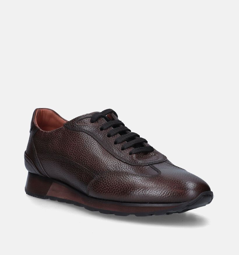 Ambiorix Jeremy Bruine Veterschoenen voor heren (349119) - geschikt voor steunzolen