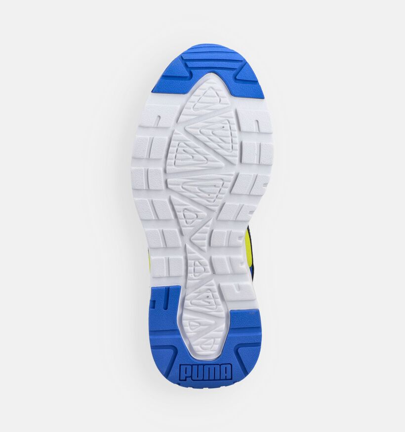 Puma Trinity 2 LT Jr Blauwe Sneakers voor jongens, meisjes (366645) - geschikt voor steunzolen