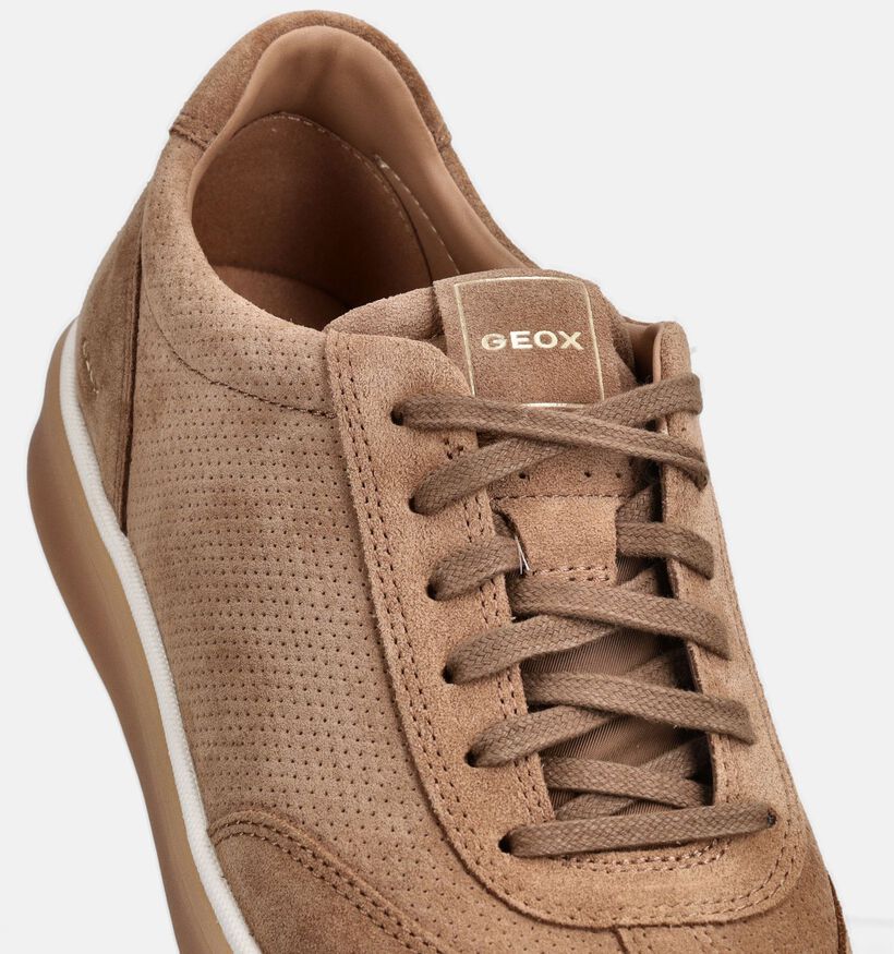 Geox Sperica Cognac Veterschoenen voor heren (368018) - geschikt voor steunzolen