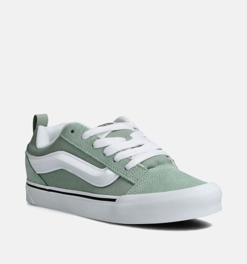 Vans Knu Skool Groene Sneakers voor dames (360209)