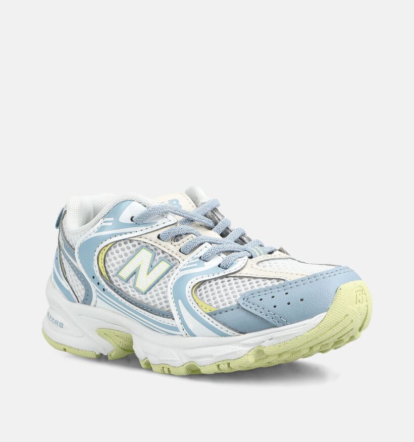 New Balance 530 Lichtblauwe Sneakers voor meisjes (375176) - geschikt voor steunzolen