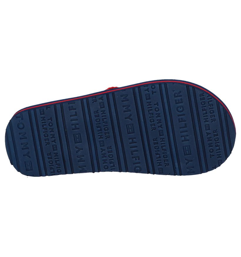 Rode Teenslippers Tommy Hilfiger in stof (239569)