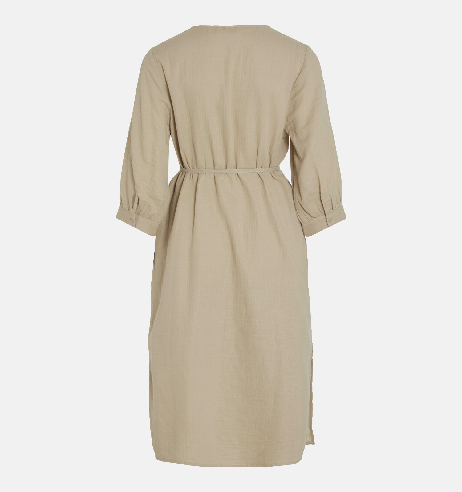 Vila Lania Beige Midi jurk Dames Kleedjes Online op TORFS.BE