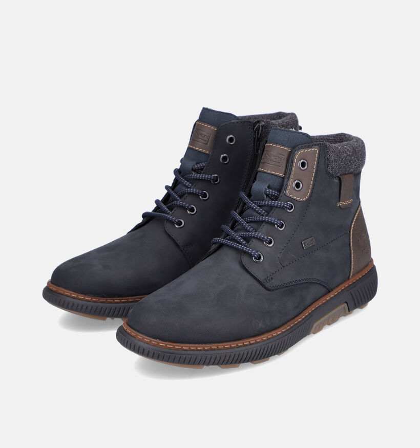 Rieker Chaussures hautes en Bleu foncé pour hommes (353195) - pour semelles orthopédiques