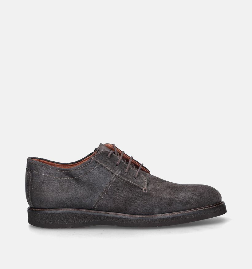 Ambiorix Nando-Sup Chaussures à lacets en Noir pour hommes (349105) - pour semelles orthopédiques