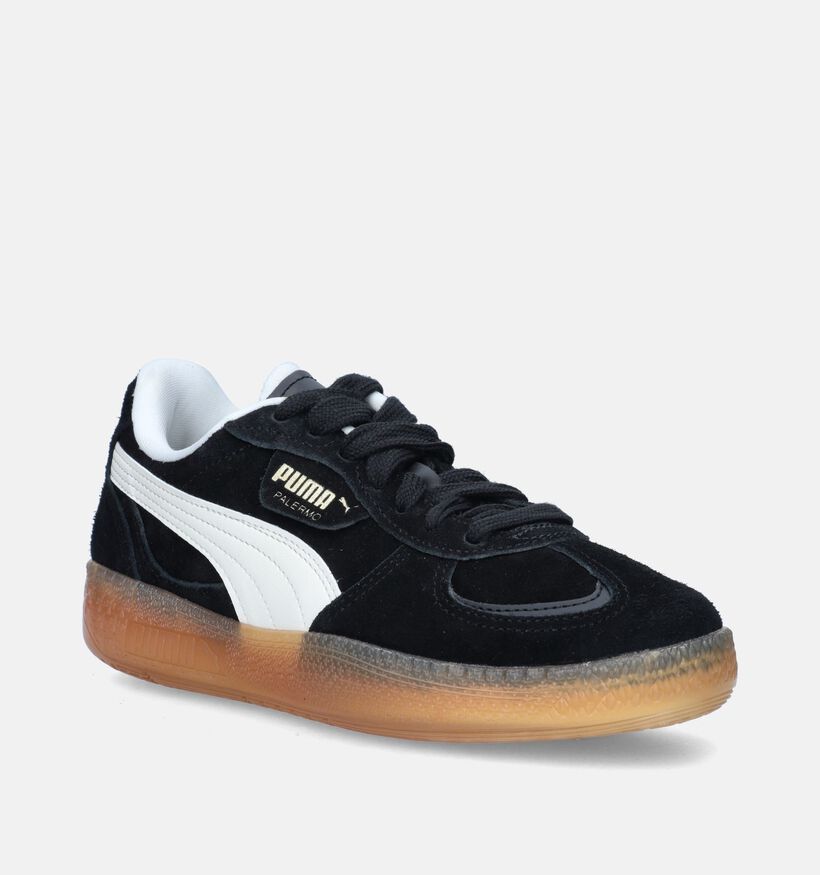 Puma Palermo Moda Xtra Gum Baskets en Noir pour femmes (345377)