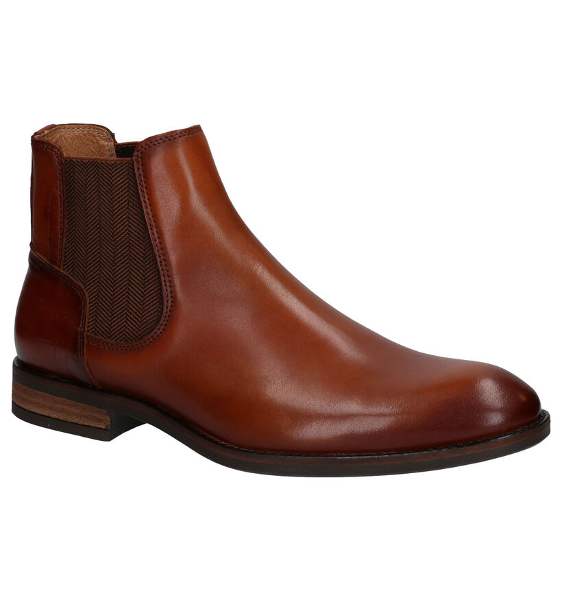 Scapa Chelsea Boots en Cognac en cuir (281335)