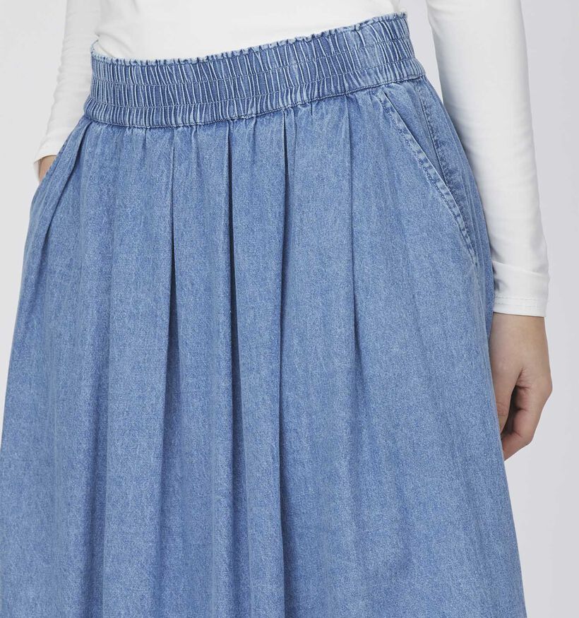 Sisters Point Usla Jupe mi-longue en Bleu pour femmes (374888)