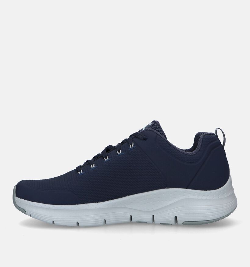 Skechers Arch Fit Titan Blauwe Sneakers voor heren (340805) - geschikt voor steunzolen