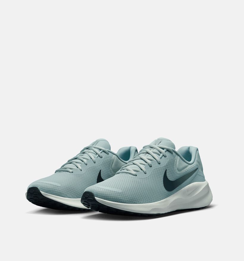 Nike Revolution 7 Baskets en Gris pour garçons, hommes (350469)