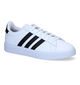 adidas Grand Court 2.0 Baskets en Blanc pour hommes (311409) - pour semelles orthopédiques