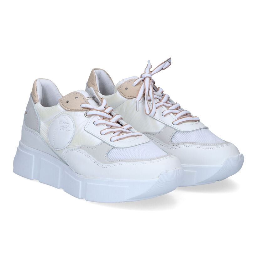 Goosecraft Aspen Witte Sneakers voor dames (310102) - geschikt voor steunzolen