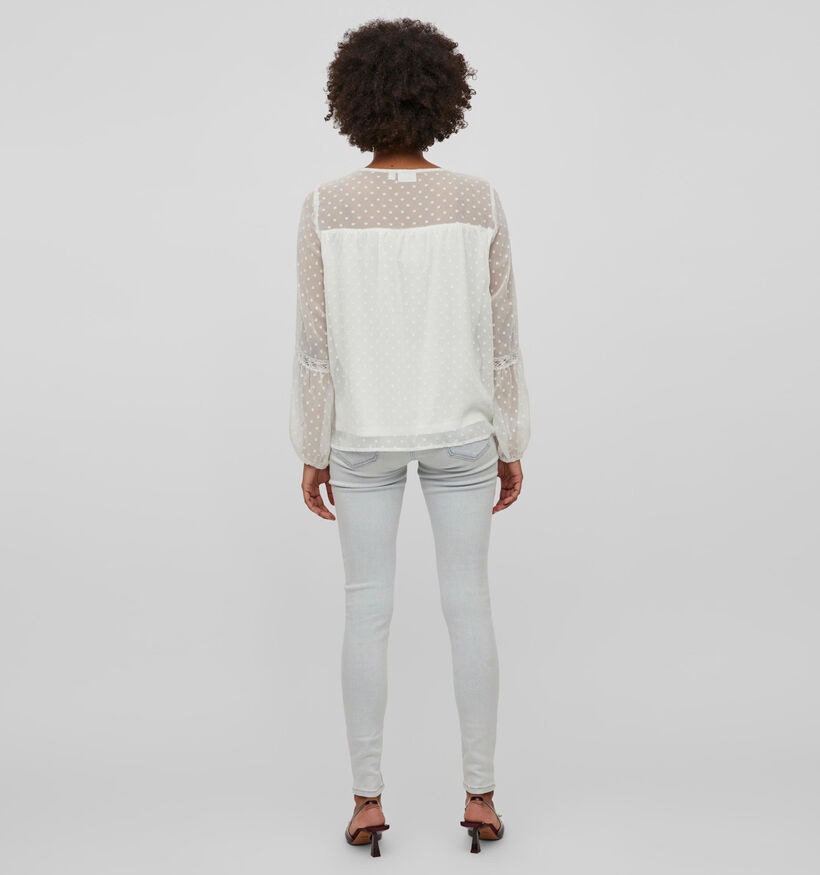 Vila Viedee Witte Blouse voor dames (322832)