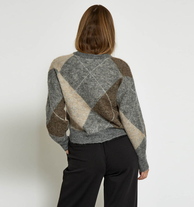 Minus Revea Knit Grijze Trui voor dames (361726)